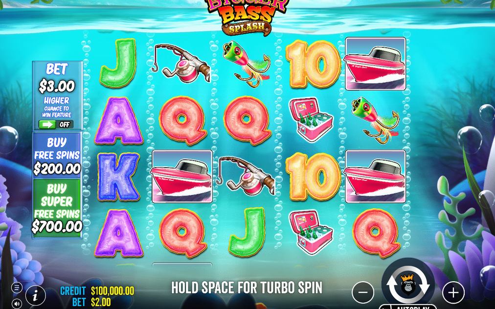 Bigger Bass Splash