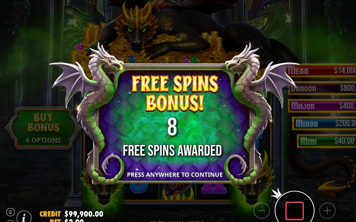 Free Spins counter with the reels 2-3-4 giant symbol